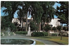 Quebec Postcard Drummondville Place Girouard Caisse Populaire Saint Frederic - $2.08