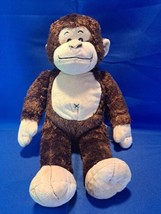 Build A Bear 19&quot; Brown Plush Stuffed Monkey - $14.01