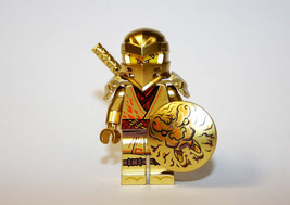 Building Block Kai 10th Anniversary Golden Legacy Ninjago Minifigure Custom Toys - £4.71 GBP