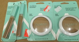 Almay Clear Complexion Pressed Powder Dark 500 2 &amp; Almay Concealers(2) Lot Of 4 - £11.44 GBP