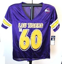 LSU Louisana State Tigers Womens Juniors Football Jersey by ProEdge M or XL - £11.98 GBP