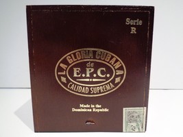La Gloria Cubana de E.P.C Calidad Suprema Serie R No.4 Cigar Box Maduro empty - £7.03 GBP
