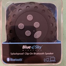 Clip-On Bluetooth Speaker Wireless Rechargeable Portable Travel Boomerha... - £15.41 GBP