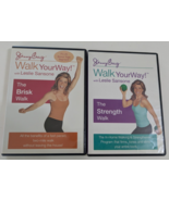 Jenny Craig Walk Your Way! Leslie Sansone The Brisk The Strength Walk DV... - $276.07 MXN