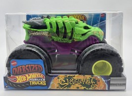 Hot Wheels Monster Trucks Oversized Skelesaurus Die-Cast Vehicle 1:24 New - $349.05 MXN