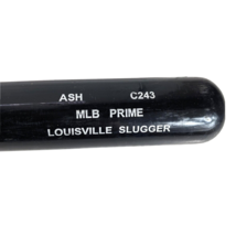 Game Used  MLB Bat Ash c243 Prime Louisville Slugger Cracked 33.5 511619 - $65.29 CAD