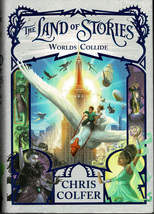 The Land of Stories Worlds Collide - Chris Colfer - Hardcover DJ 2017 - £6.59 GBP