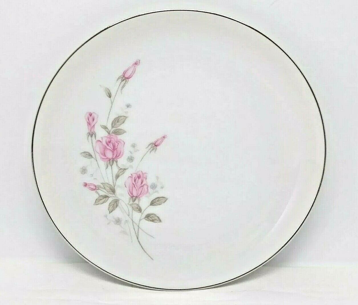 Rosemont Japan Fine China 1971 Dinnerware Collection Pink Roses Floral