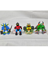 Vintage Micro Machines Z-Bots Tranzor Tunderizer Wing Beast Linkbot Ba B... - $34.95
