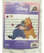 Disney Pooh Home Best Friends Forever Kit #1132-42 Janlynn counted cross... - £15.55 GBP