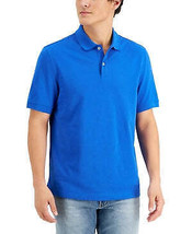 Clubroom Mens Blue Classic Fit Button Down Cotton Polo, Size Small - $18.95