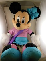 Minnie Mouse Plush 25&quot; Incl Shoes &amp; Purse Fisher Price Mattel 2002 LARGE - $22.27