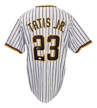 Fernando Tatis Jr. Signé Personnalisé Blanc Pinstripe Pro Style Baseball... - $174.59