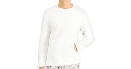 allbrand365 designer Mens Solid Long Sleeve Top Color White Size XL - $39.59