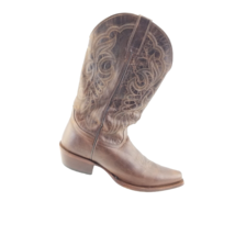 Shyanne OG140201 Women&#39;s Loretta  Snip Toe Brown Western Boots 8 B - £50.75 GBP