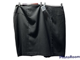 Lane Bryant Lane Collection Black Skirt Plus Sz 28 NWOT - $11.87