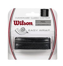 WILSON Sporting Goods Classic Contour Replacement Tennis Racquet Grip, Black, On - £11.59 GBP