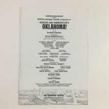 2002 Cameron Mackintosh Royal National Theatre Present Oklahoma by R. Ro... - £14.92 GBP