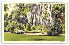 Postcard Scene in Bellingrath Gardens Mobile Alabama AL - £2.82 GBP