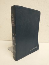 The NIV Study Bible Red Letter Edition Zondervan Blue Genuine Leather Im... - $366.92 MXN