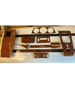 For Mercedes W123 Complete Interior Zebrano Wood Set 11 Pcs - $1,503.86