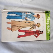 1977 Vintage Simplicity Sewing pattern 8113, Misses top or dress and pants - £17.75 GBP