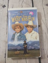How The West Was Fun VHS 1994 Mary-Kate &amp; Ashley Olsen Movie Clamshell Case - £3.12 GBP