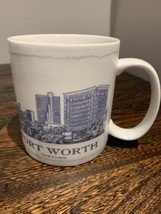 Starbucks 2008  Fort Worth Cowtown Coffee Mug 18 Oz Architect Series - £15.15 GBP