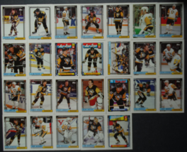 1992-93 Topps Pittsburgh Penguins Team Set of 26 Hockey Cards - £7.82 GBP