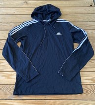 Adidas Men’s Prime Green Long Sleeve Hooded shirt size S Black Aa - £14.13 GBP