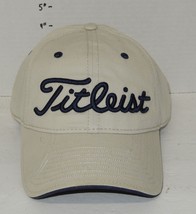 Titleist Golf Adjustable Hat Cap By New Era Tan - $15.69