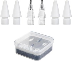 6 Pack Upgraded Pencil Tips Replacement for Pencil Soft Needle Pencil Nibs for P - £15.81 GBP