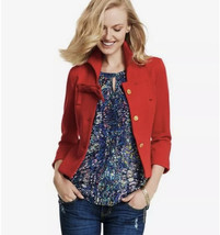 Cabi Beau Red Jacket Blazer 3 Button Size 6 Lined Style 3035 - £26.59 GBP