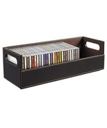 Sleek Leather CD Organizer for 40 Movie Cases and Discs - $109.57 CAD