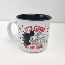 DISNEY Cruella De Vil Coffee Mug Cup Its Good To Be Bad 101 Dalmatians NEW - £11.83 GBP