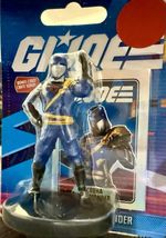 G.I. JOE - Cobra Commander HASBRO Mini Figure 2.5”  w/ Holo Trading Card... - $8.41
