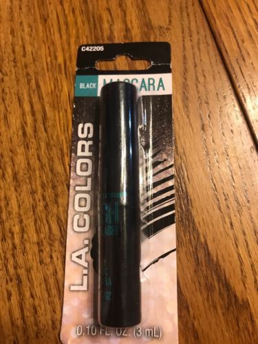 L.A. Colors Mascara, Black, 0.10 oz, NEW Ships N 24h - $12.85