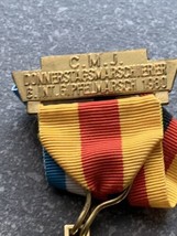 1980 Vintage Collectible German Medal 6th CMJ Internation March Baden Baden - £1.95 GBP