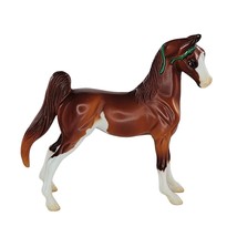 Breyer Stablemate American Saddlebred Horse #6029 #97244 Chestnut Sabino - £7.81 GBP