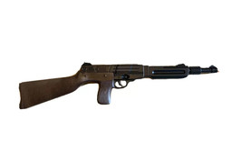 GONHER COMBAT M-133 SUB MACHINE GUN TOY 8-SHOT CAP GUN RIFLE - $44.54