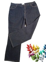 &quot;NEW&quot; MAINSTREET BLUE JEANS 26W COTTON STRETCH FLARE LEGS WOMEN&#39;S  - £10.86 GBP