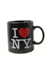 I Love New York W/Hart Black Souvenir Coffee Mug New 4&quot;1/2 - $14.42