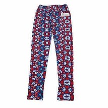 Lularoe Pants Womens One Size Multicolor Droplets Print Casual Pull On L... - £19.02 GBP