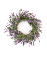 Mixed Lavender Floral Wreath 20&quot;D - 800356 - $104.41 CAD