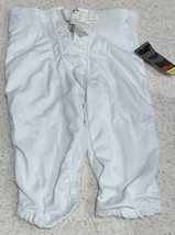 Wilson Performance Football Pant W/snaps Youth White Medium No Pads NEW WTF5717 - £6.24 GBP