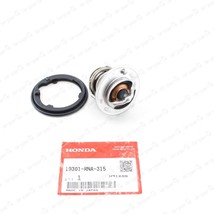 GENUINE HONDA ACURA ENGINE THERMOSTAT W/ GASKET CIVIC HR-V ILX 19301-RNA... - $36.01