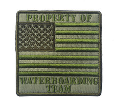 Property of Waterboarding Team Embroidered Tactical Patch - $5.93