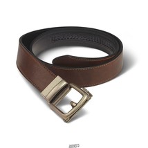 Hammacher Perfect Fit Notchless Mens Belt Casual BROWN 28&quot;-48&quot; Any size One Size - $17.09