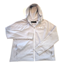 Under Armour Zip Up Sweatshirt Hoodie Fleece Youth Boys YXL Loose Fit Gray - €15,77 EUR