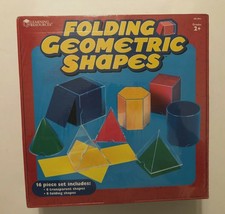 Learning Resources Folding Geometric Shapes Grade 2+ New - $10.88